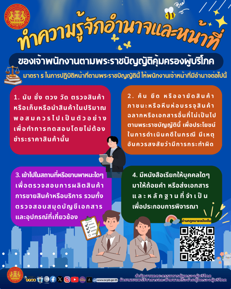 ทำความรู้จักหน้าที่เจ้าพนักงานตามพระราช